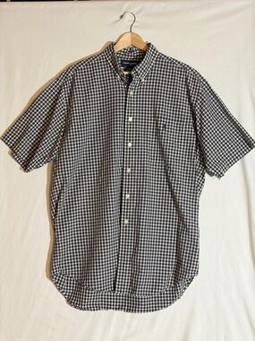 Ralph Lauren Golf Tilden Plaid Short Sleeve Shirt M